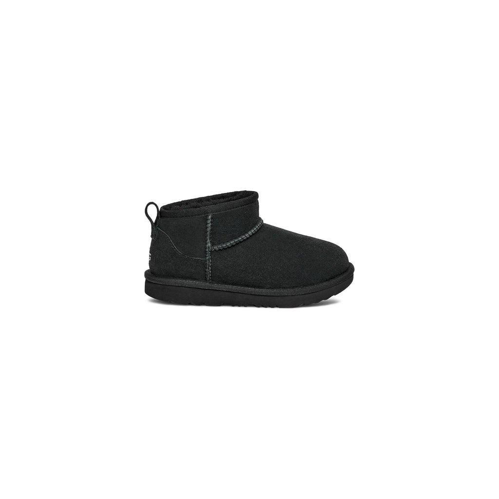 UGG Kids' Classic Ultra Mini in Black