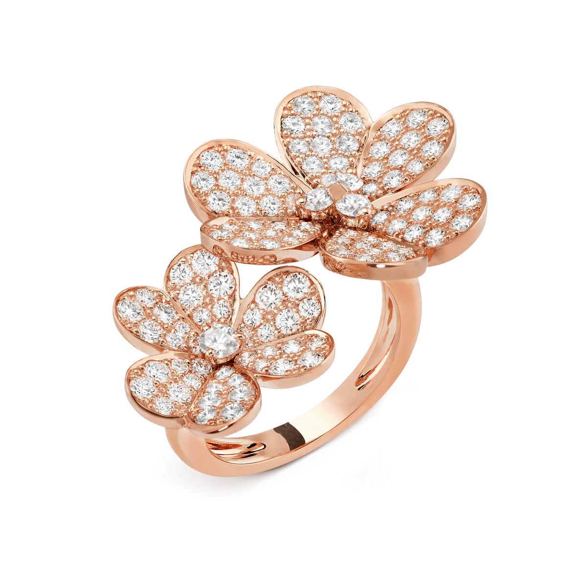 Van Cleef & Arpels Floral Between The Finger Ring
