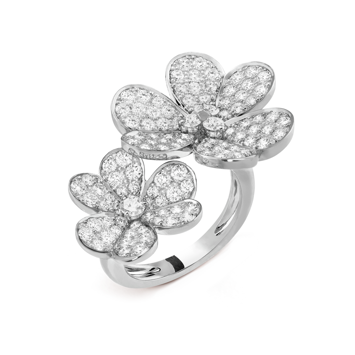 Van Cleef & Arpels Floral Between The Finger Ring