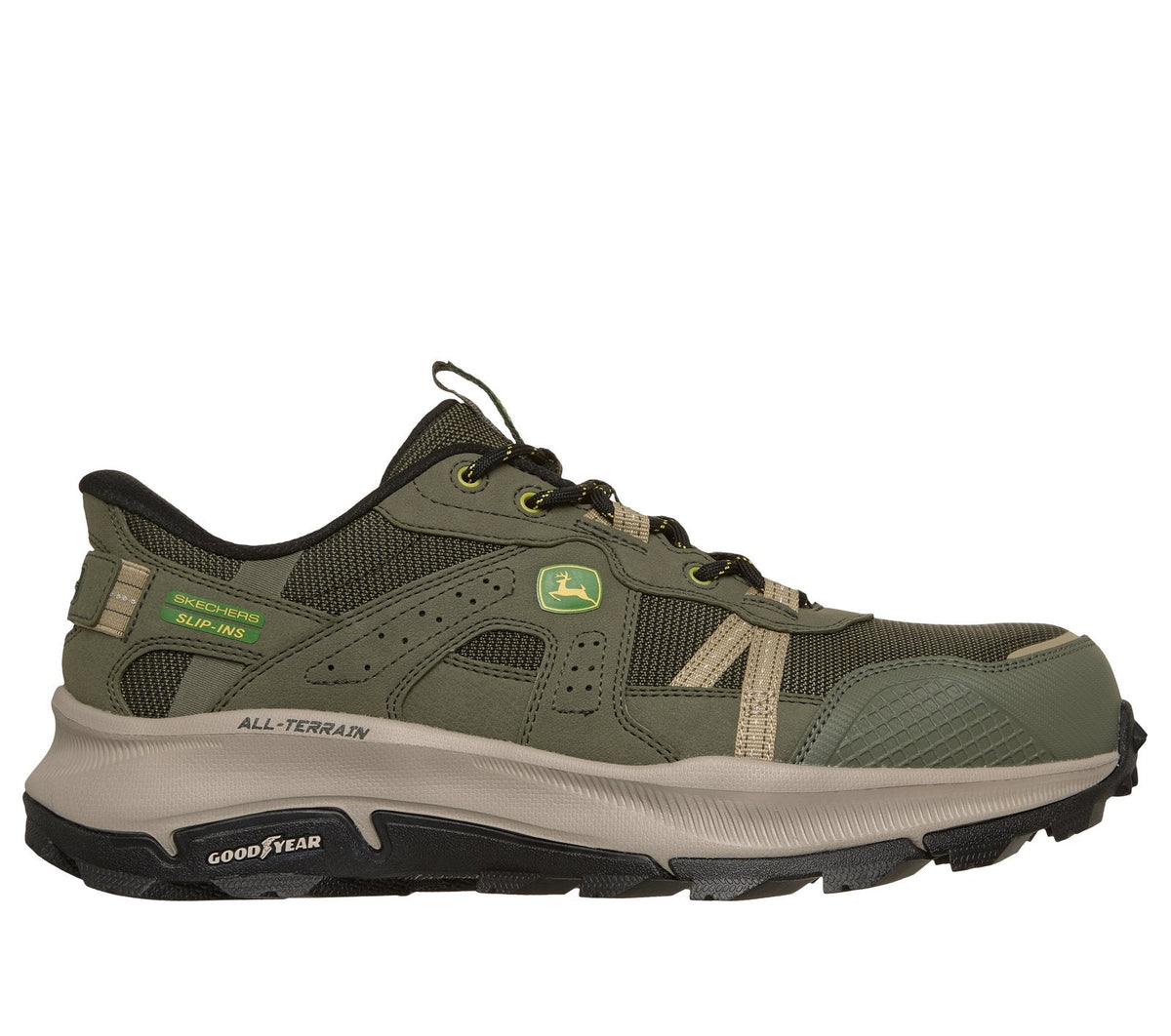 Skechers Slip-ins John Deere Relaxed Fit: Equalizer 5.0 Trail - Orchard ST, GREEN